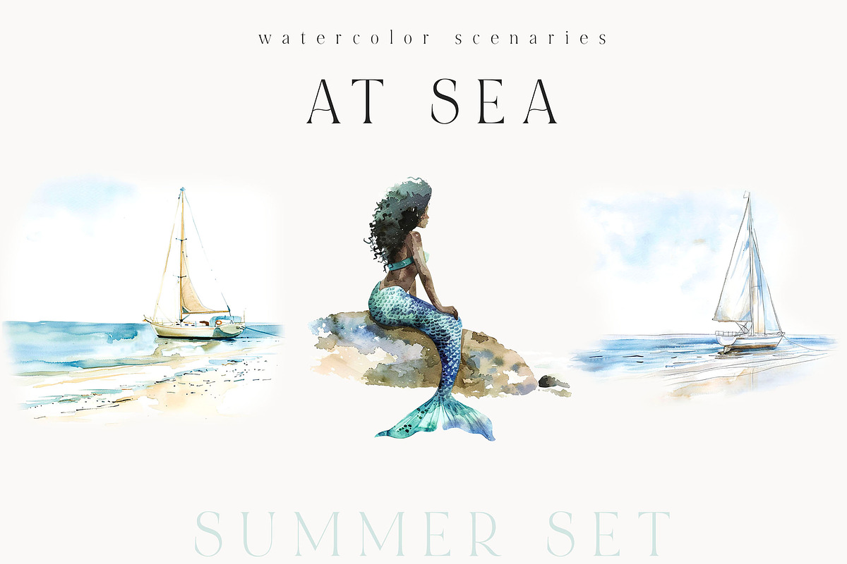 New! Summer Edition Bundle, a Seasonal Illustration by Isabelle Salem (Photo 22 of 118)