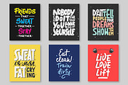 Gym & fitness lettering and posters, a Food Illustration by Akimo Mia (Thumbnail 8 of 11)