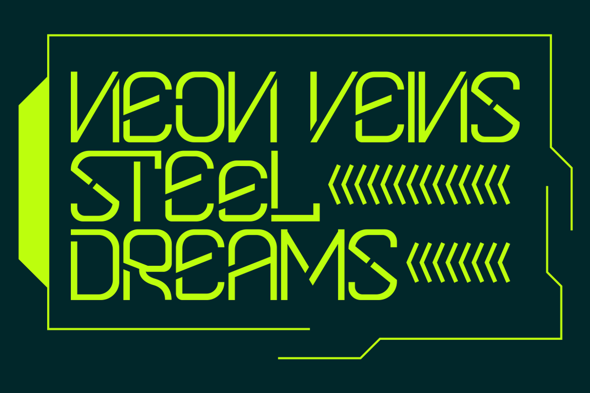 Quantum Futuristic – Futuristic Font, a Font by PutraCetol Studio (Photo 2 of 5)