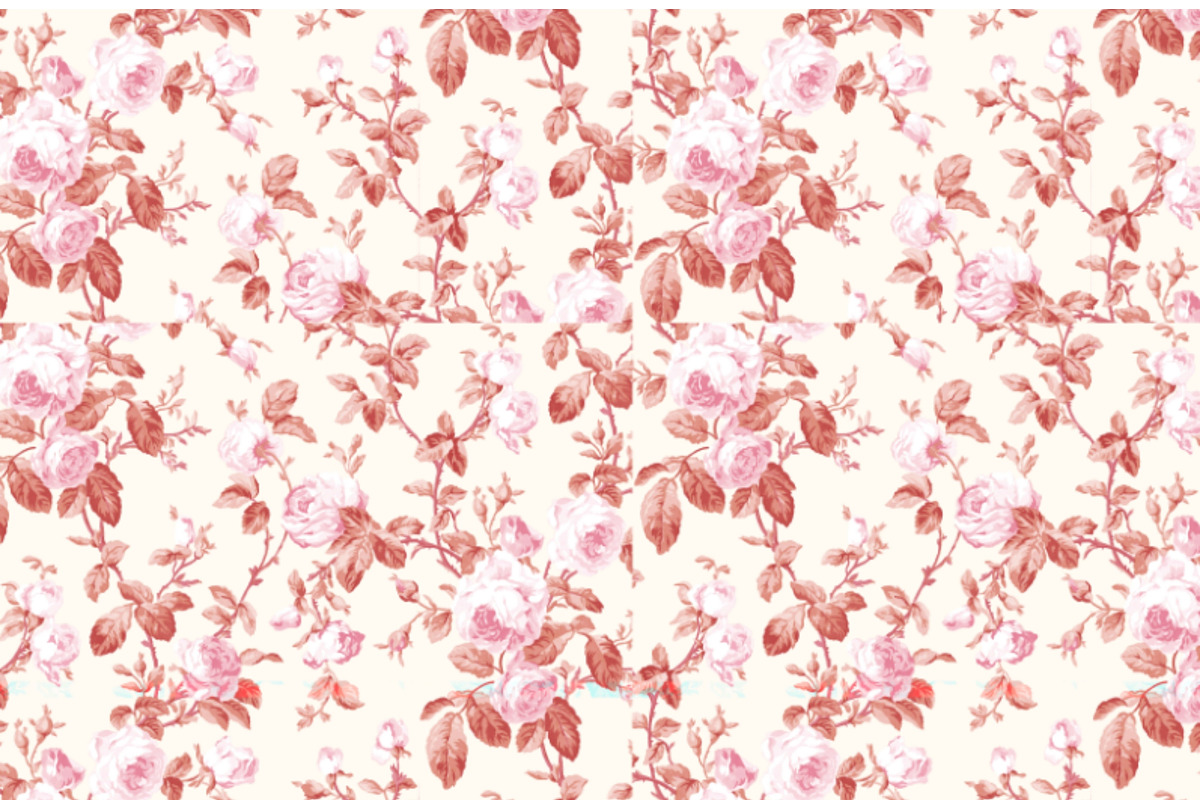 Geometric flower pattern, silk scarf, a Decorative Illustration by pixel stock ( pattern ) (Photo 3 of 3)