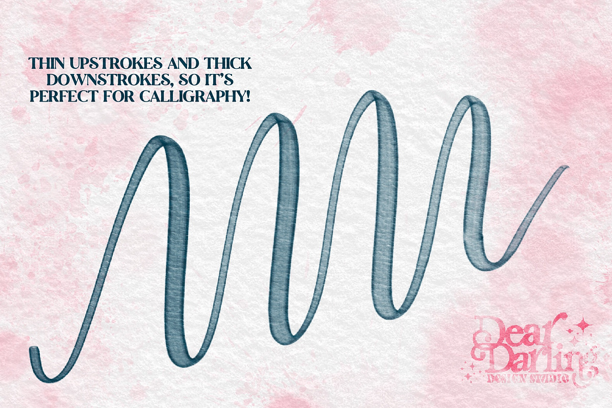 The Lucy Brush for watercolor calligraphy! preview 4