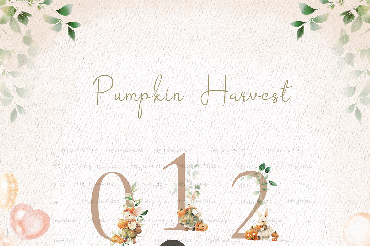 Pumpkin Harvest, an Animal Illustration by heyiamalice (Photo 4 of 14)
