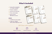Invoice Templates 3 Designs Word, a Stationery Template by B2 Studio (Thumbnail 2 of 18)