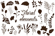 floral elements, a Decorative Illustration by Lesia.kabakova (Thumbnail 1 of 2)