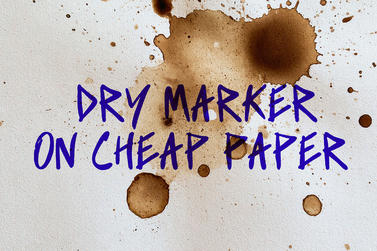 Scratch Note Font, a Handwritten Font by Handmadefont (Photo 9 of 15)