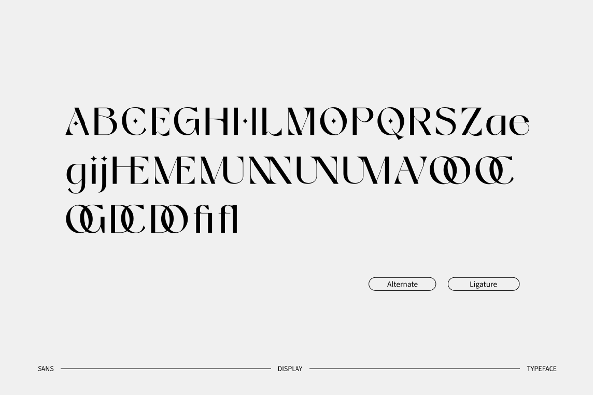 Melforine | History Display Font, a Sans Serif Font by Rissyletter Studio (Photo 11 of 13)