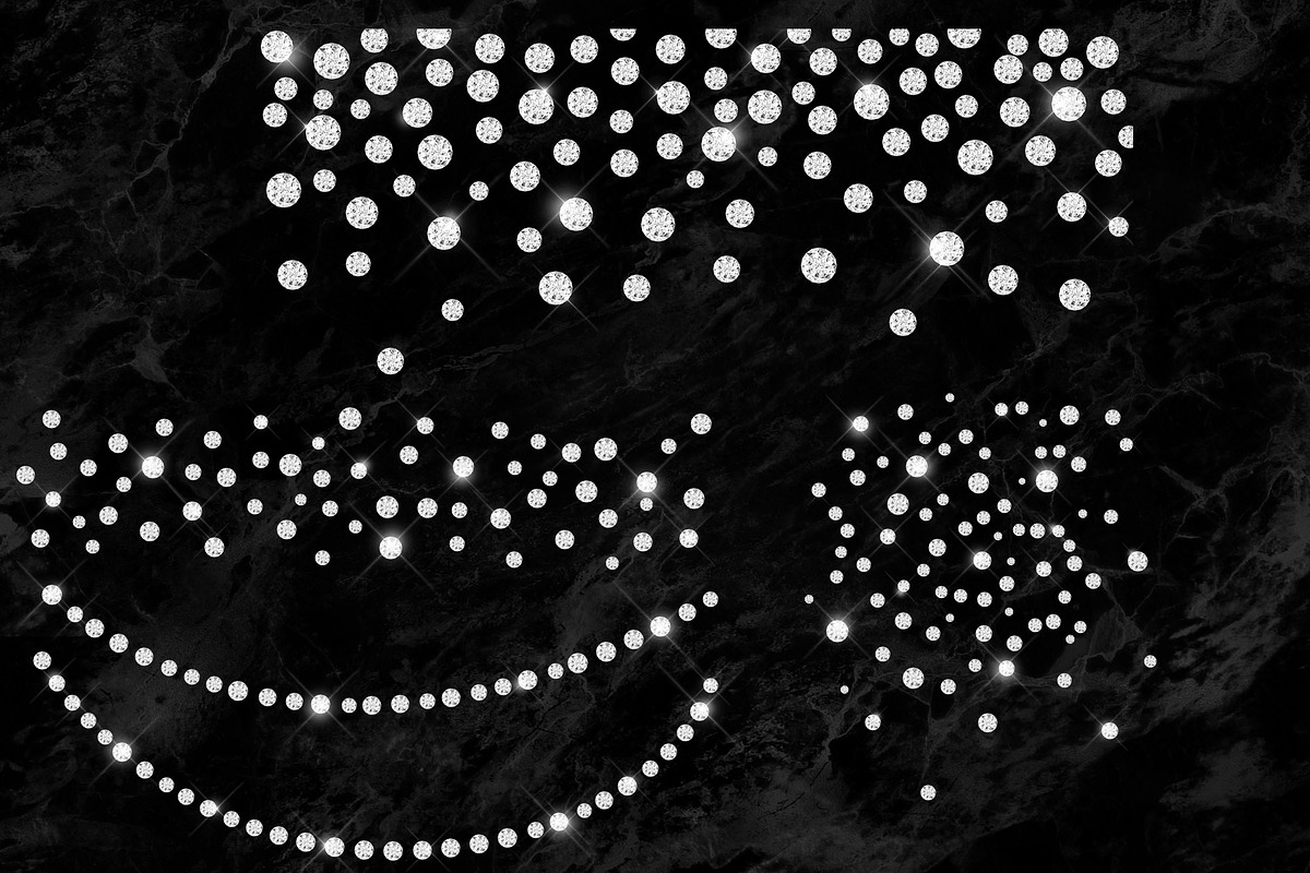 Diamond Confetti Overlays, an Object Graphic by Digital Curio (Photo 3 of 5)