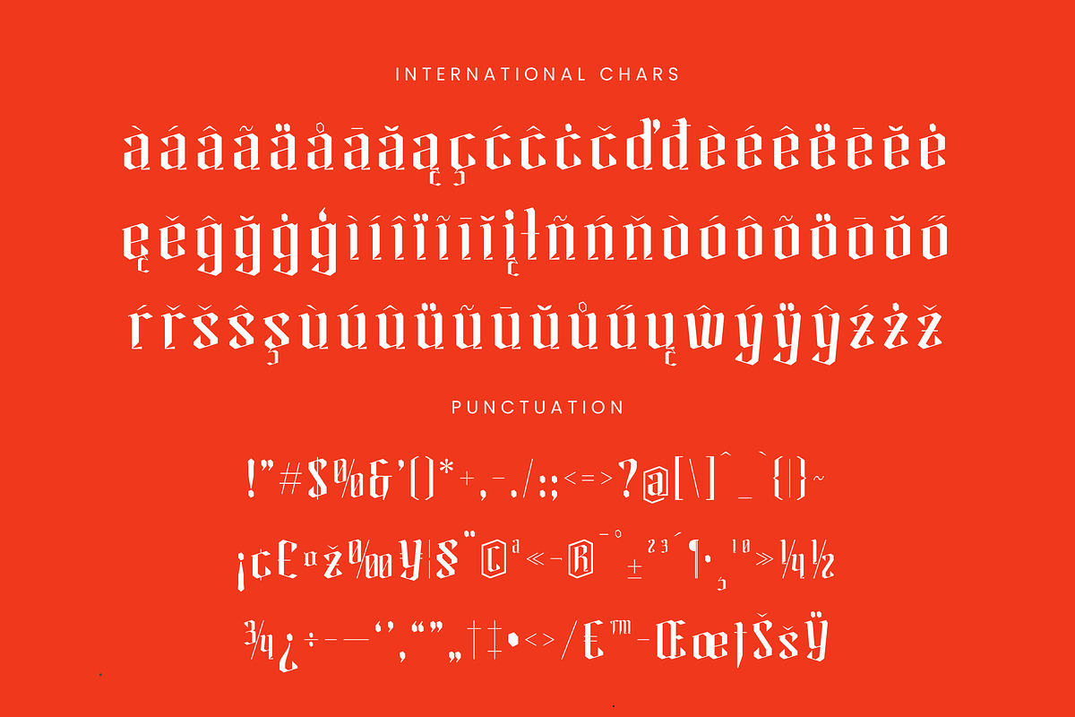 Helosa Modern Blackletter Font, a Blackletter Font by timelesstype.co (Photo 19 of 20)