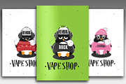 12 Illustrations for Vape Shop, a Technology Illustration by Vector Market (Thumbnail 5 of 5)