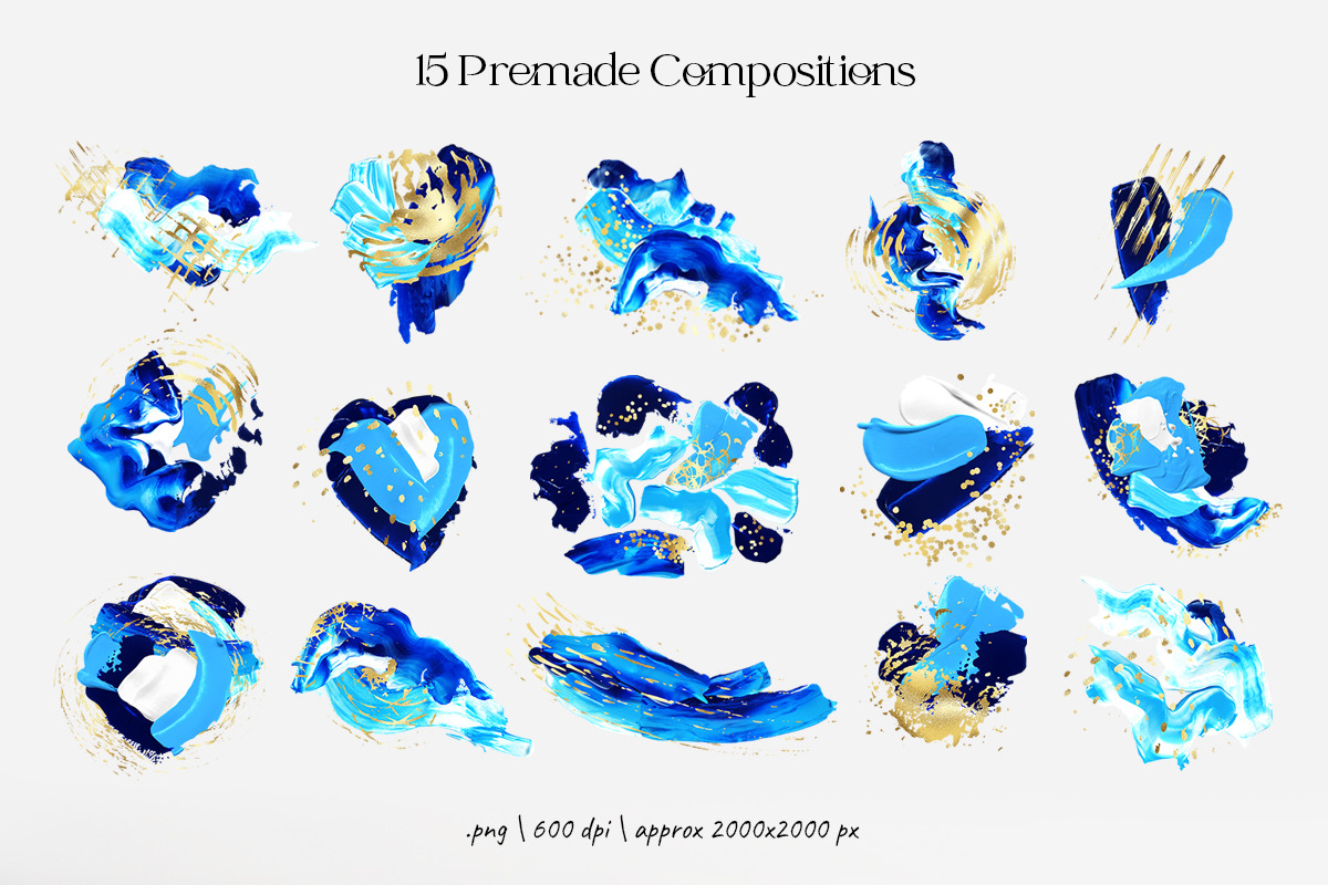 Abstract acrylic. Winter collection, an Object Graphic by Julie&Taily (Photo 7 of 30)