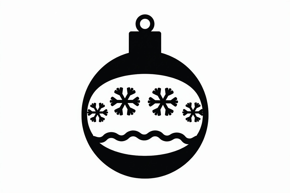 Christmas Ornament Design Bundle, a Graphic by balal (Photo 7 of 16)