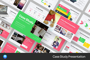 Case Study Keynote Templates, a Presentation Template by Fit-tee