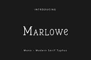 Marlowe Modern Mono Serif Typeface, a Serif Font by AN Productions (Thumbnail 1 of 6)