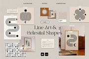 Line Art Geometry & Celestial Shapes, a Graphic by May Motif (Thumbnail 1 of 17)