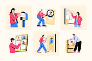 Hiring Illustrations Art Set, a Work Illustration by Creative Stall (Thumbnail 6 of 9)