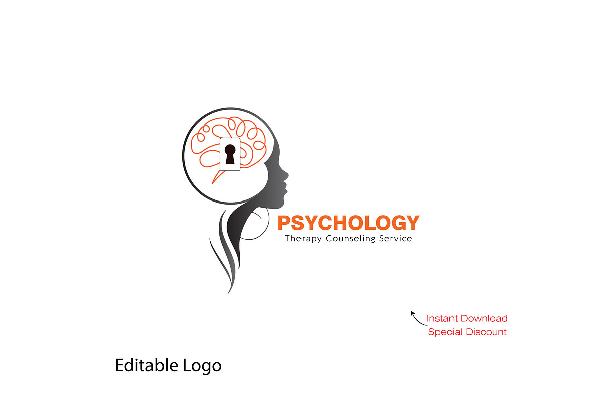 Modern Psychologist Logo Template