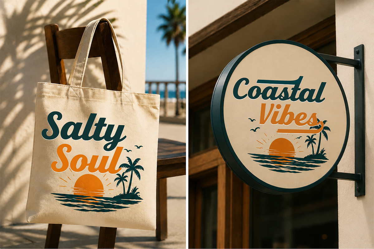 Beach Sunset is a bold and stylish, a Handwritten Font by cocodesign (Photo 5 of 8)