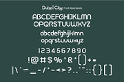 Dubai City | Arabic Font, a Sans Serif Font by WhymoreArt (Thumbnail 9 of 10)