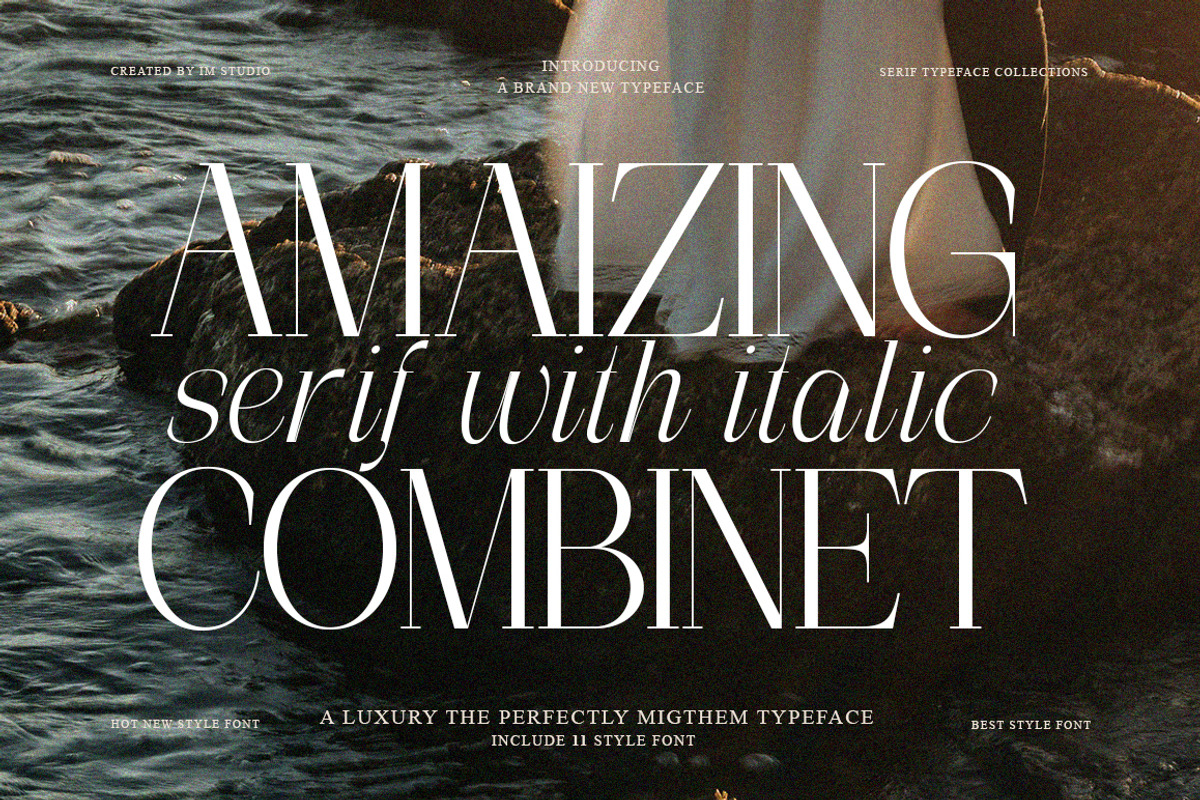 The Perfectly Migthem (11 Font), a Serif Font by IM Studio (Photo 1 of 9)