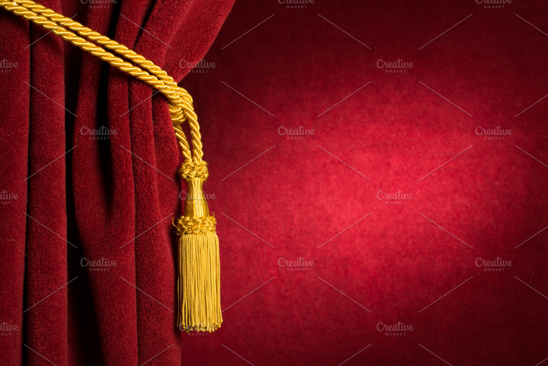 Red theatre curtain containing curtain, curtains, and red, an Arts & Entertainment Photo by Deyan Georgiev