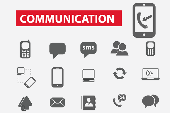 25 Communication Icons