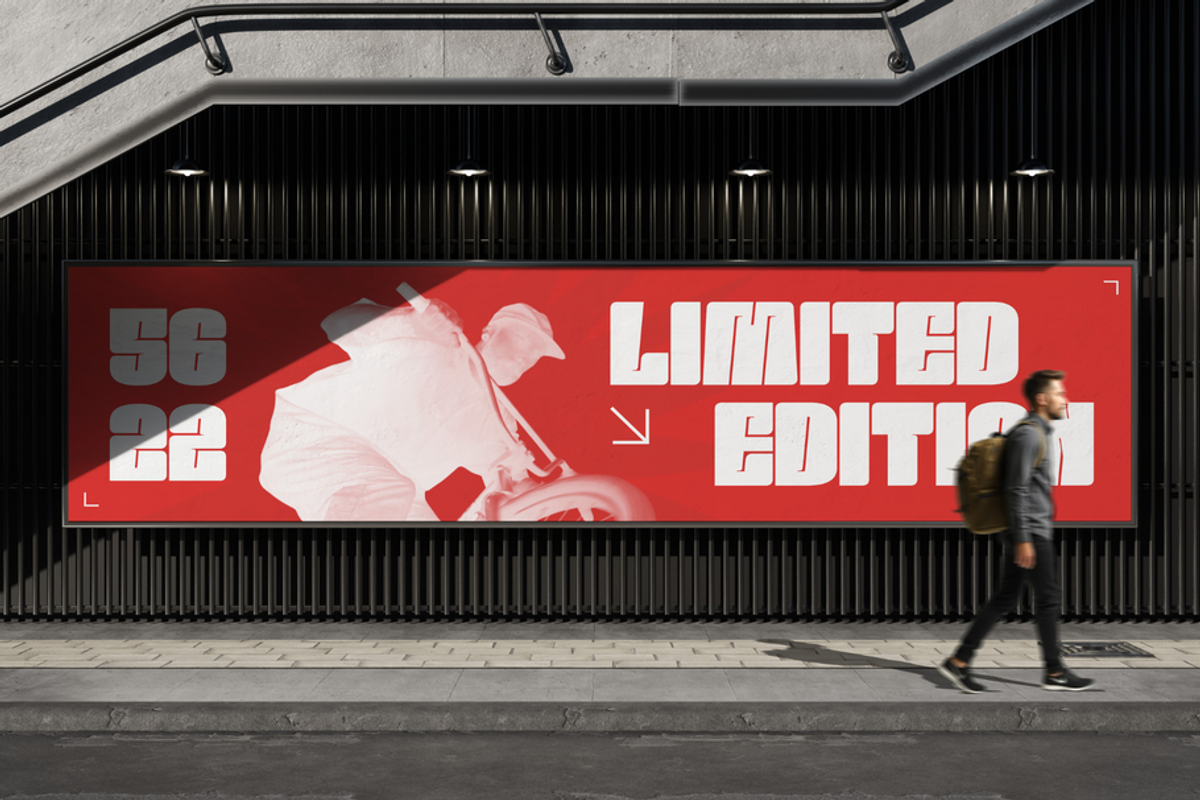 Rexa Bold - Modern Sport Logo Font, a Sans Serif Font by Nirmana Visual (Photo 11 of 11)