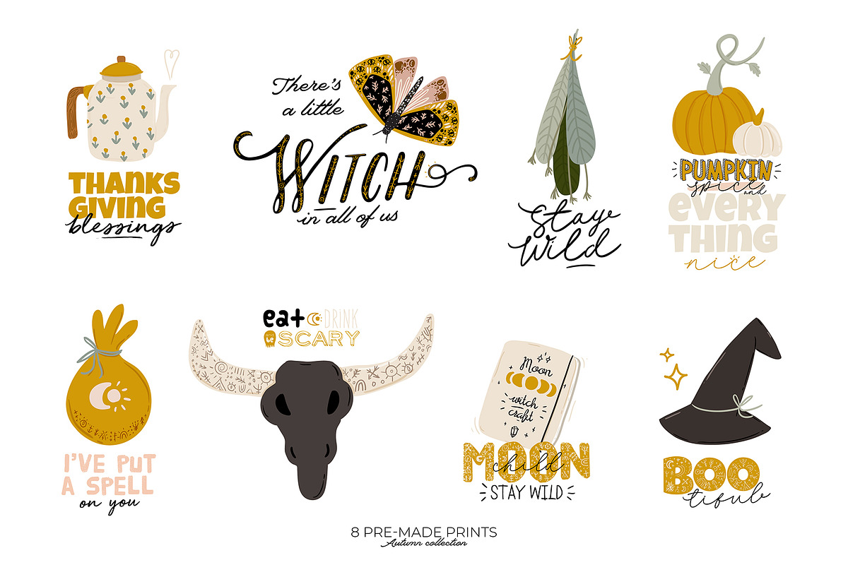 Seasonal Botany BUNDLE, an Object Graphic by Ruslana Lubenets (Photo 11 of 100)