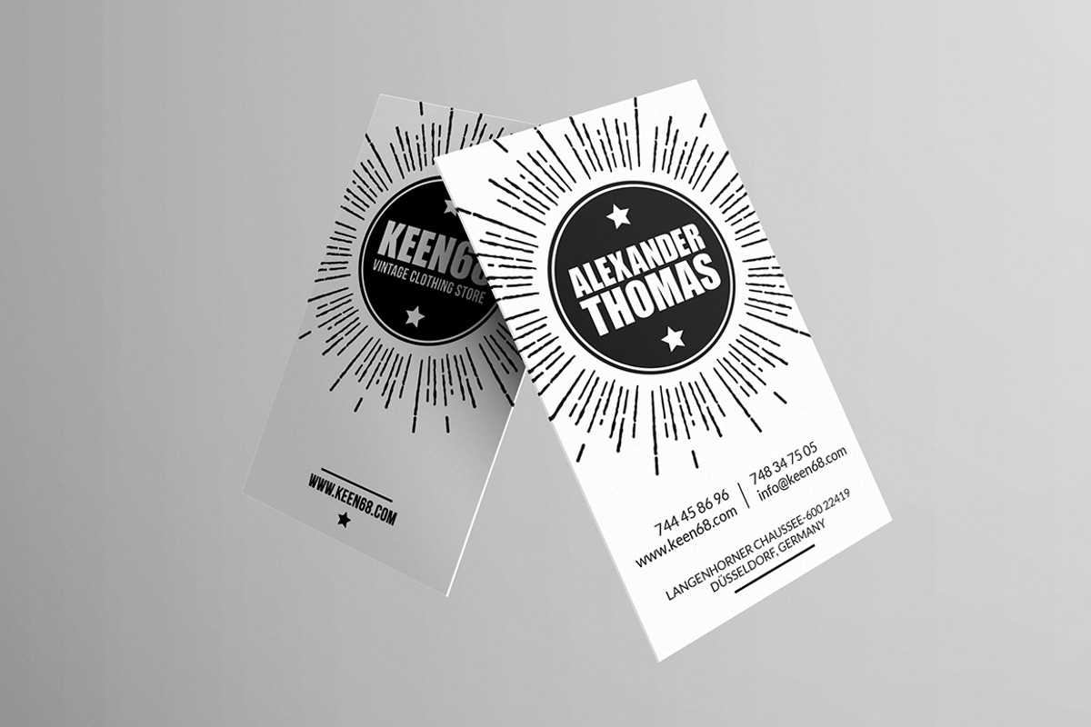 Unlimited Business Cards Bundle, a Business Card Template by Marvel (Photo 126 of 204)