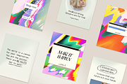 Instagram Colorful Template & Quotes, a Social Media Template by Bonumo (Thumbnail 14 of 15)