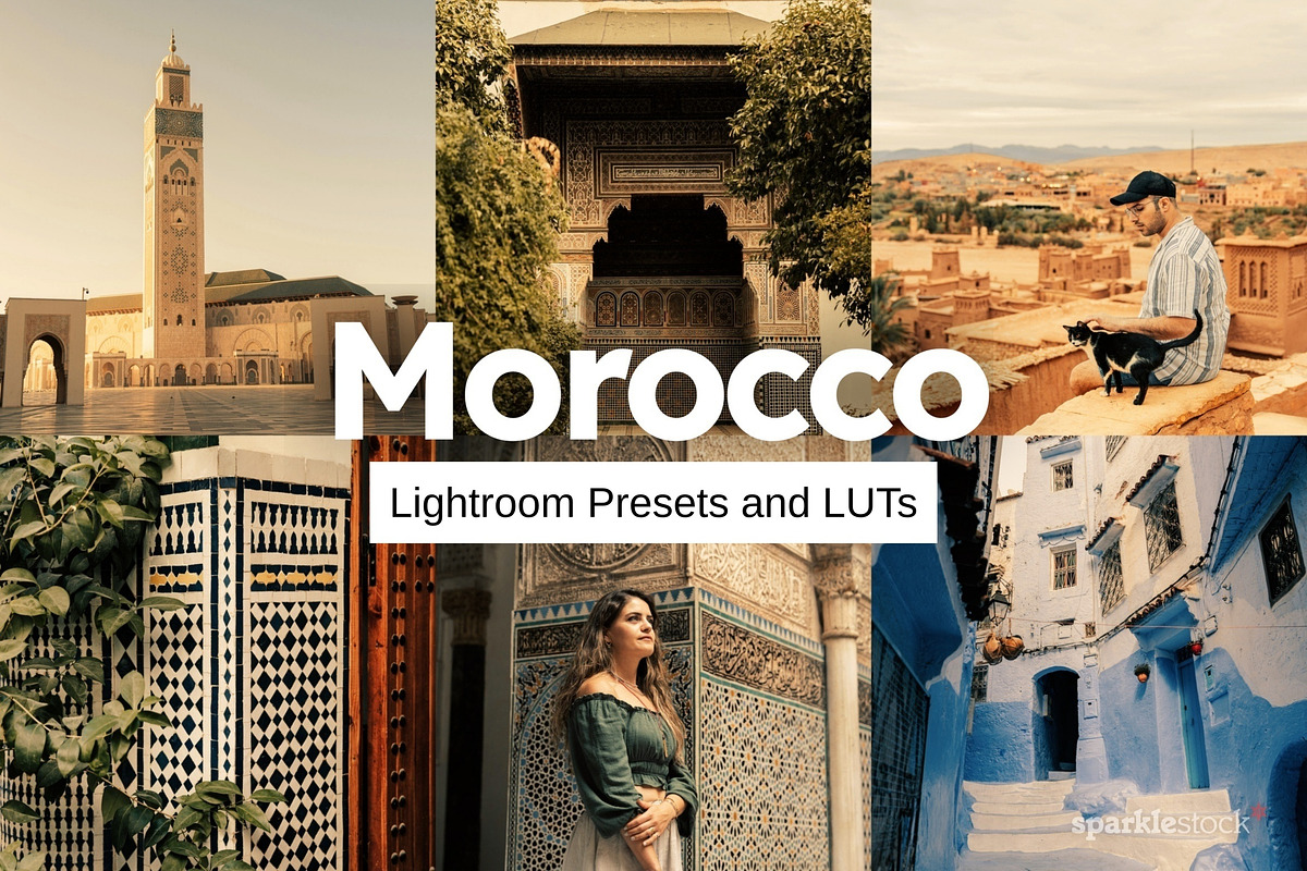 20 Morocco Lightroom Presets & LUTs, a Preset Add-On by SparkleStock (Photo 1 of 12)
