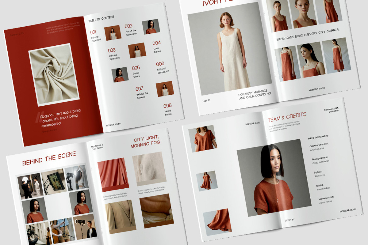 Project Photography Look Book, a Brochure Template by TMint Play (Photo 2 of 8)