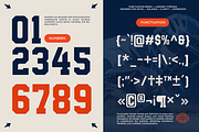 Lancero - Sports Slab Serif Font, a Slab Serif Font by RagamKata (Thumbnail 10 of 10)