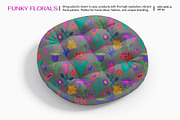 Funky Florals - Seamless Patterns, a Pattern Graphic by Alona Savchuk (Thumbnail 5 of 7)