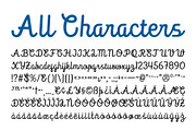 CS Kaylie – Script Font, a Script Font by Craft Supply Co. (Thumbnail 8 of 8)