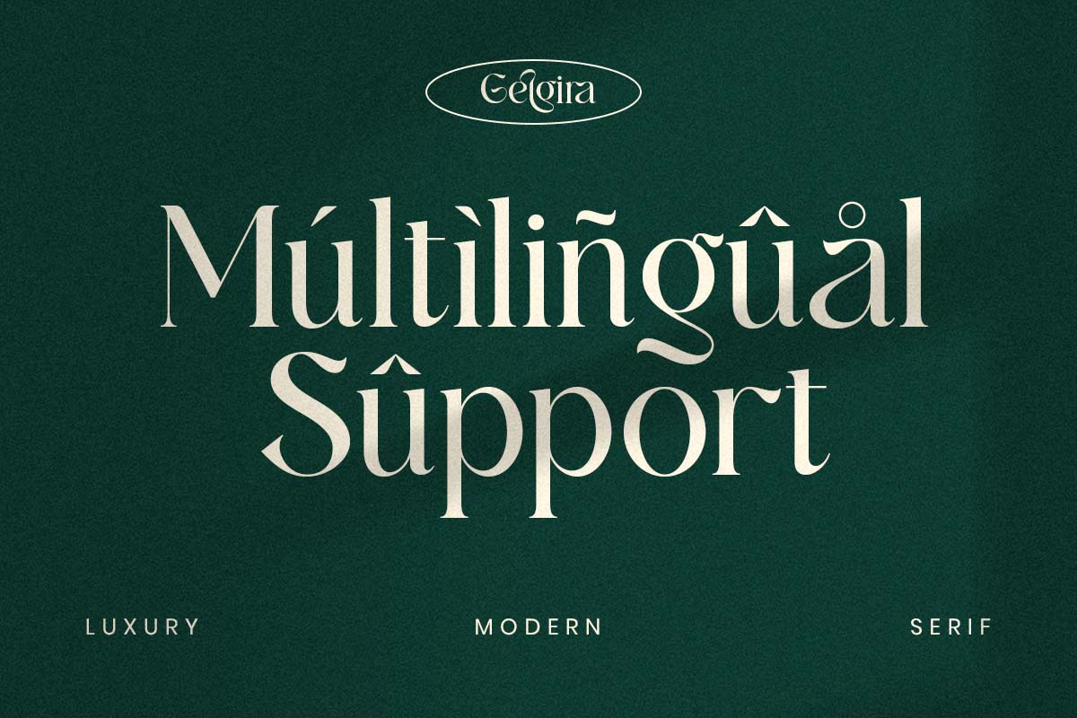 Gelgira - Romantic Luxury Swash, a Serif Font by Qweera Studio (Photo 10 of 12)