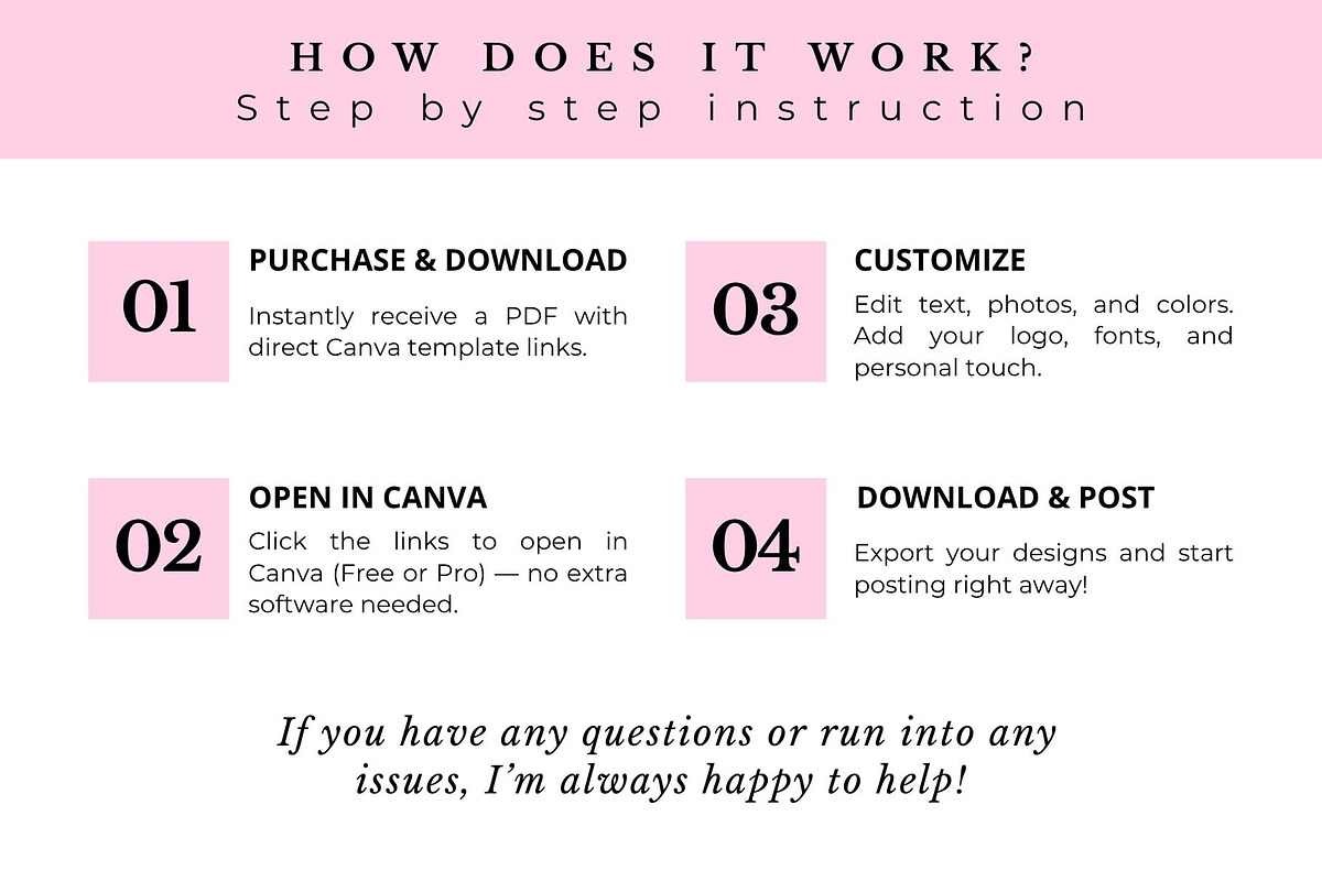 Nail Salon Social Media Templates, a Social Media Template by Anna Design Studio (Photo 13 of 15)
