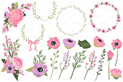 Garden Party Floral Bicycle & Extras, an Illustration by Amanda Ilkov (Thumbnail 4 of 5)