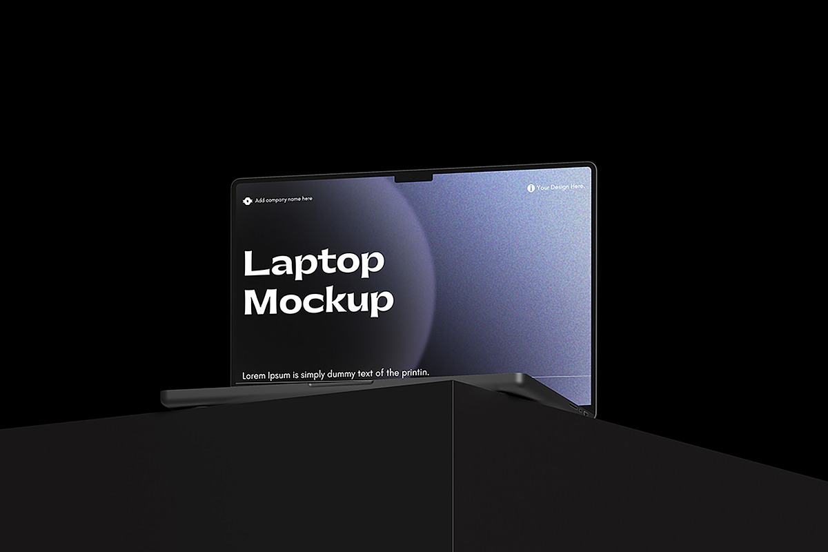 High Quality Laptop Mockup, a Mac Mockup by Difa Design (Photo 4 of 4)