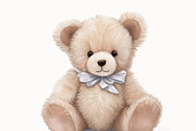 12 Watercolor teddy bear clipart, an Animal Illustration by ZaaxPrintables (Thumbnail 13 of 13)