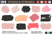 Vector Stains & Strokes Atelier +SVG, an Object Graphic by Katrinelly (Thumbnail 13 of 15)