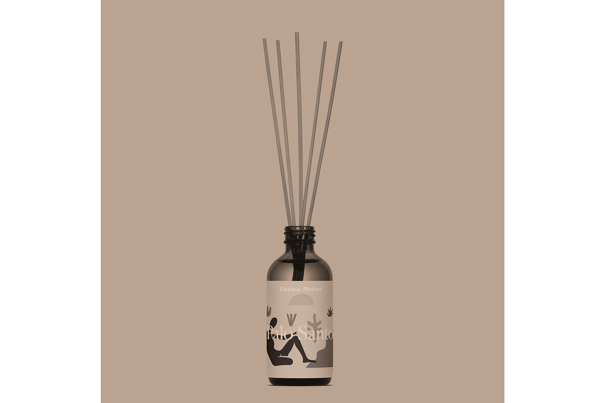 Amber Reed Diffuser Mockup, a Packaging Mockup by Copal (Photo 10 of 11)