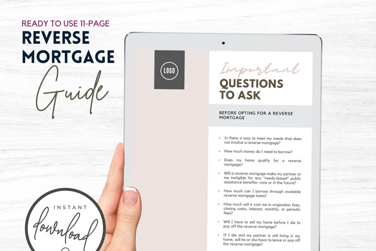 Reverse Mortgage Guide CANVA, a Flyer Template by RealEstateDreams (Photo 2 of 4)