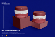 Hydrating Cream Mockup, a Packaging Mockup by skybluecreative (Thumbnail 1 of 2)