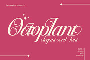 Octoplant, a Serif Font by LetterStock (Thumbnail 1 of 6)