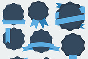 30+ Flat Badges, labels and banners, a Templates & Theme by Nerokanji_Designs (Thumbnail 5 of 5)