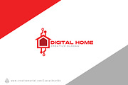 Digital Home Logo Template, a Branding & Logo Template by Avartde Creative (Thumbnail 2 of 2)