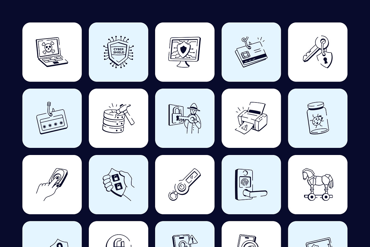 850 Business and Tech Doodle Icons, an Outline Icon by Vectors Market (Photo 19 of 19)
