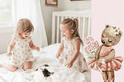 Ballet Blossoms Watercolor clipart, an Object Graphic by NikiArts (Thumbnail 8 of 11)
