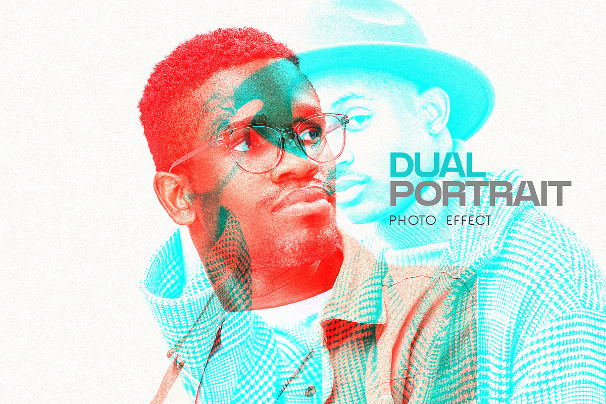 Dual Portrait PS Action, an Action Add-On by INTENTFX