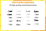 Procreate Anime Manga Sketching, a Brush Add-On by nikiartcorner (Thumbnail 2 of 7)